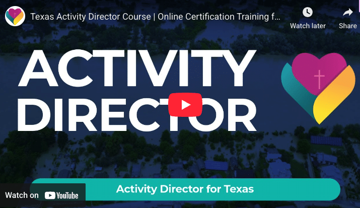 Activity Director course description video