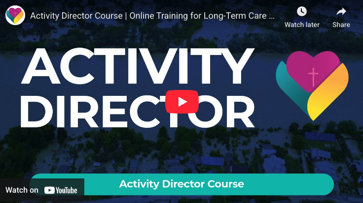 Activity Director course video